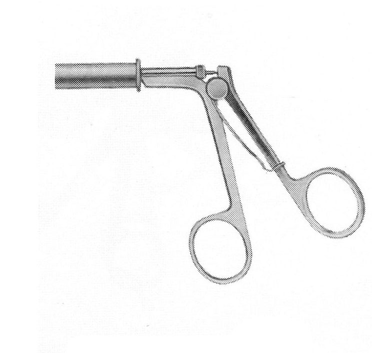 MANHES KAVRAMA FORSEPS ÇAP  5 MM